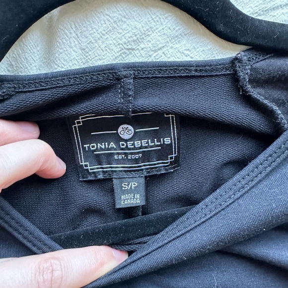 Black hi-low tunic - Picture 4 of 9